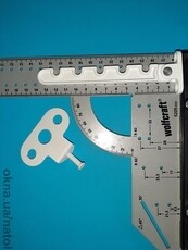 Алюминиевый пошаговый фиксатор окна