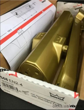 Доводчик дверной Dorma TS-68 золото (латунь)