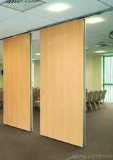 Раздвижные звукоизолирующие офисные перегородки