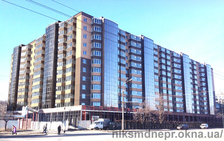 Остекление ЖК Набережный квартал в г. Днепр