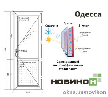 Межкомнатная дверь REHAU профиля EURO 60 белого цвета с cэндвич-панелью Stadur 800 на 2100.