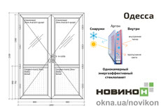 Межкомнатная штульповая дверь REHAU профиля EURO 60 белого цвета с cэндвич-панелью Stadur 1600 на 2100.