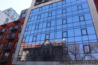 Фасадное алюминиевое остекление для ЖК «Ясная Поляна 2» &mdash; 