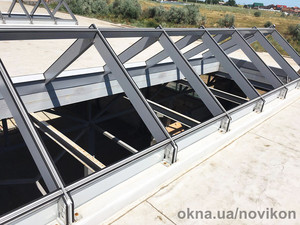 Зенитный фонарь для СТО в Одессе &mdash; 