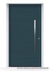 Алюминиевые входные двери ThermoSafe, мотив 862