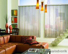 Тюлевые вертикальные жалюзи 