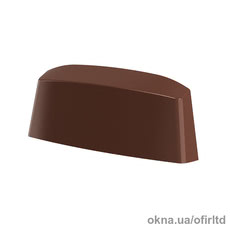 Водоотливной колпачок для окон ПВХ, коричневый RAL 8017