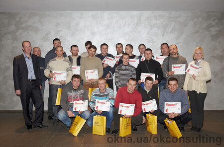 Тренінг для майстрів по виміру компанії "Стеклопласт"