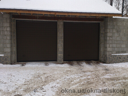 Установка ворот