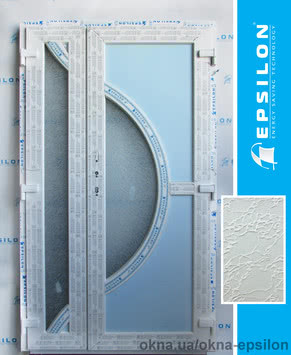 Двери входные с декоративным стеклом 2020х1180