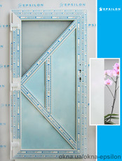 Двери с матовым стеклом 1890х890