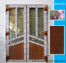 Двери двустворчатые 1600х2200