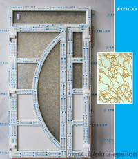 Двери двустворчатые 2350х1280