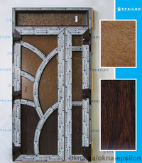 Двери входные полуторные 2360х1200