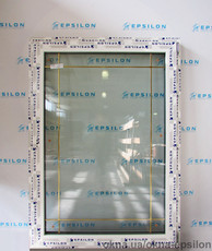 Окно одностворчатое с шпросами 1540х1090