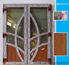 Двустворчатые двери 2200х1700