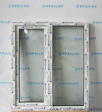 Окно двустворчатое 1410х1170