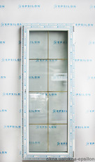 Окно декорированное шпросами 1950 х 780