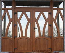 Двери штульповые 2390 х 2163