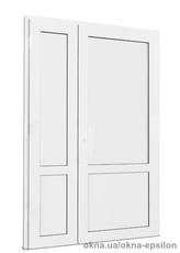 Вхідні двостулкові двері 2000х1160