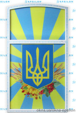 Арка с печатью на стекле 1350х2400