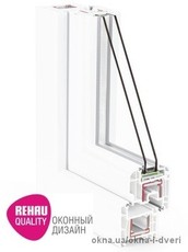 Энергосберегающие Окна Rehau EURO Brillant Desing