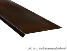 Козырьки 150м, цвет белый и коричневый