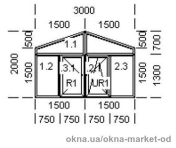 Металлопластиковое окно в частный дом