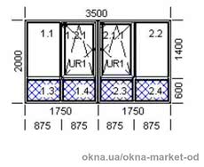 Балкон TROCAL 58 3500х2000