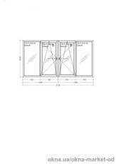 REHAU EURO 70 цвет- белый