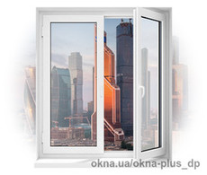 Окно STEKO S 500 стандартное с двухкамерным стеклопакетом и фурнитурой Roto