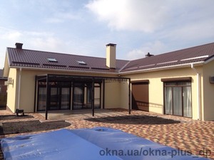 Скління котеджу в Новоолександрівкі — ВІКНА+ Скління котеджу в Новоолександрівкі — ВІКНА+
