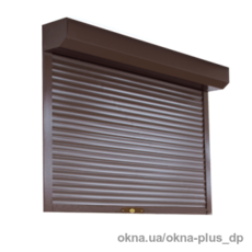 Защитные алюминиевые роллеты Alutech размером 800 на 1400