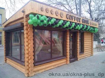 Скління кав'ярні