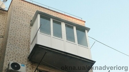 Портфолио монтажей балконов. Компании okna-dveri.org
