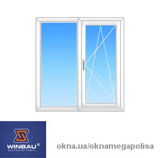 Окна в Харькове. На типовой дом 5 этажей из кирпича WINBAU