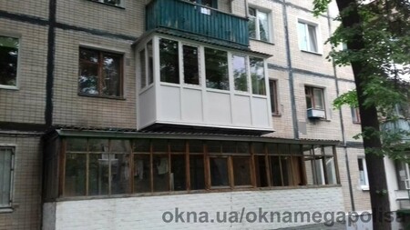 Балкон с расширением