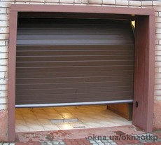 Секционные гаражные ворота ALUTECH. Роллетные ворта