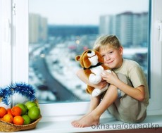 Окна в детскую комнату. Харьков