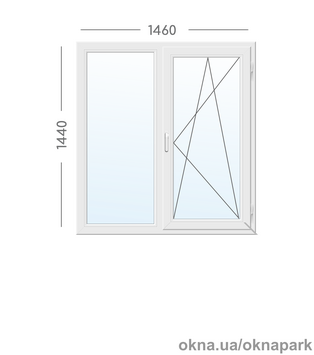 Вікно 1460х1440