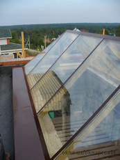 Фасадное остекление алюминием