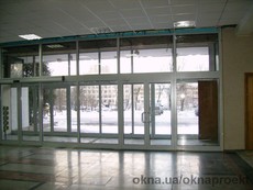 Алюминиевые входные двери