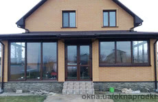 Остекление летней кухни