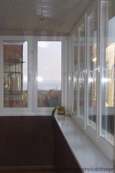Скління балкона та лоджии в Дніпрі