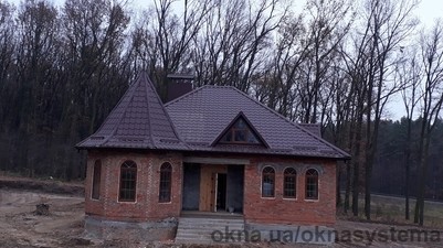 Прфіль aluplast, колір - золотий дуб &mdash; 