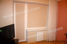 Тканевые ролеты открытого типа