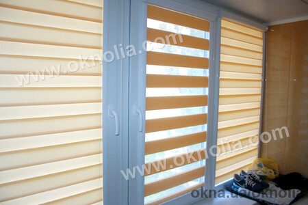 Тканевые роллеты День Ночь