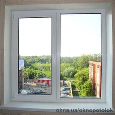 Двухстворчатое окно