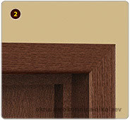 Наличник с кабель-каналом