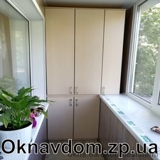 Внутренняя обшивка балконов в Запорожье —  Внутренняя обшивка балконов в Запорожье —